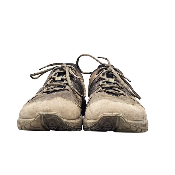 Ecco Men\'s Size 11 US 45 EU Terra Walk Brown Leather Hiking Shoes Sneakers‎ READ main image 6